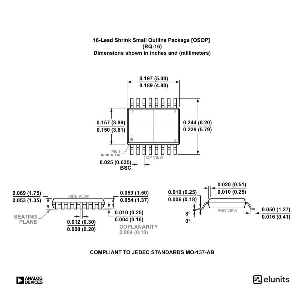 Breakout Board for QSOP16