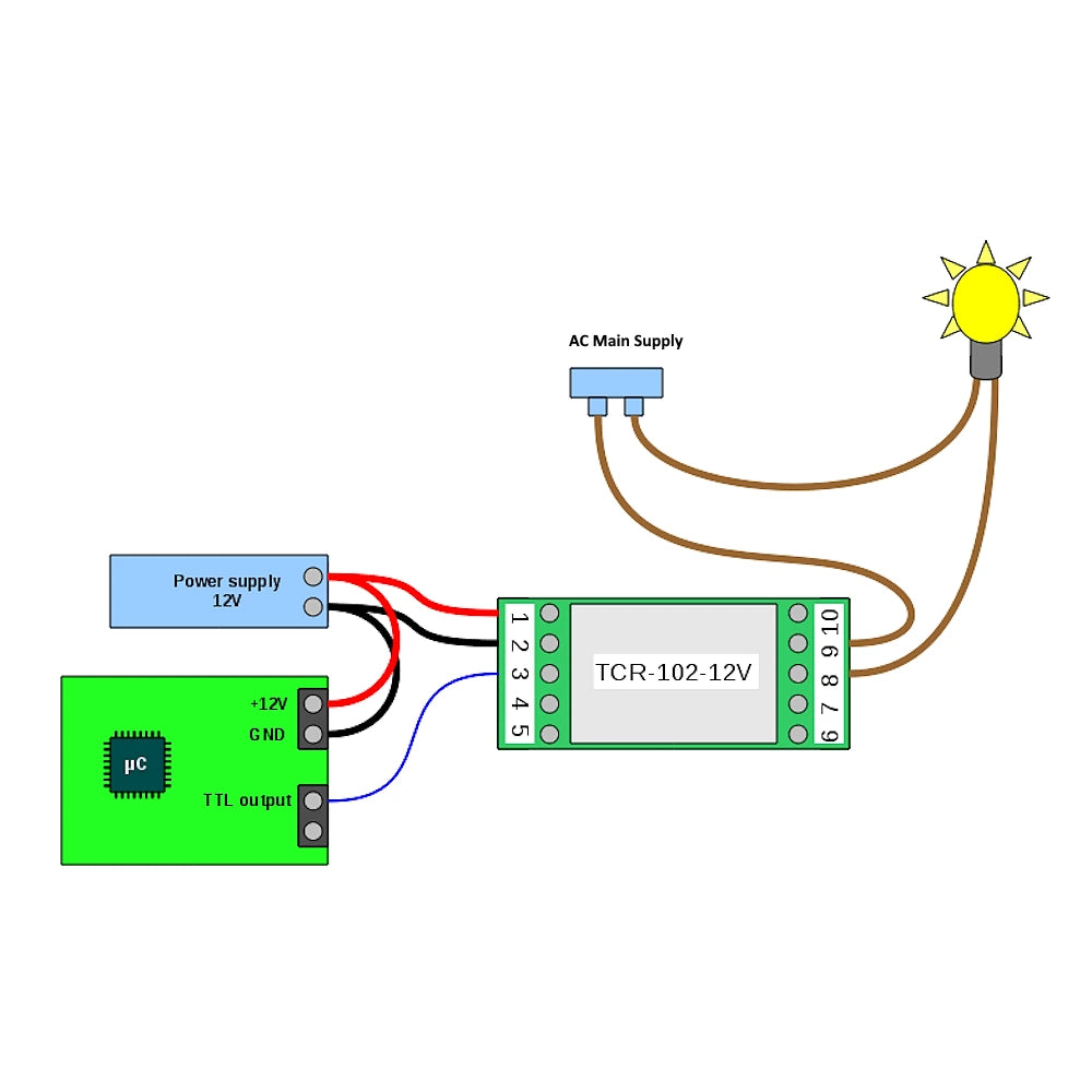 2 Channel 12V TTL Relay